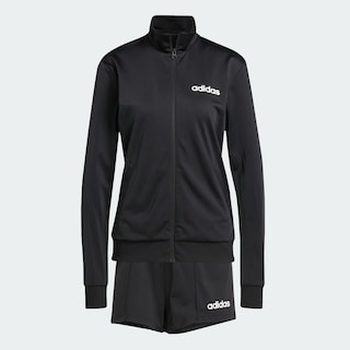 Foto 7 | Foto 7 | Conjunto Essentials Linear Shorts Adidas Negro Mujer