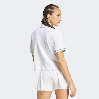 Foto 3 | Foto 3 | Playera Polo De Tenis Pro Climacool Adidas Blanco Mujer
