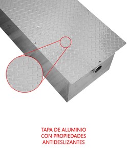 Foto 5 | Foto 5 | Trampa De Grasa 63kg Mindejal Tragra63 Acero Inoxidable Con Canastilla