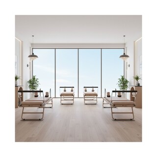 Foto 8 | Foto 8 | Cama Pilates Reformer Yoga Plegable Fitness 5 Resistencias Centurfit