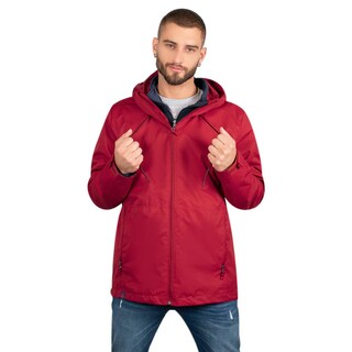 Foto 1 | Foto 1 | Chamarra Dos En Una Para Hombre Con Bolsillos Al Costado Greenlander Rojo