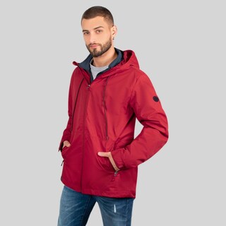 Foto 5 | Foto 5 | Chamarra Dos En Una Para Hombre Con Bolsillos Al Costado Greenlander Rojo