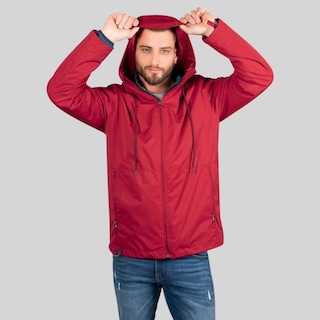 Foto 6 | Foto 6 | Chamarra Dos En Una Para Hombre Con Bolsillos Al Costado Greenlander Rojo