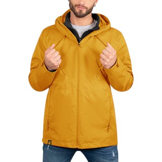 Foto 2 | Foto 2 | Chamarra Dos En Una Para Hombre Con Bolsillos Al Costado Greenlander Amarillo