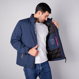 Foto 4 | Foto 4 | Chamarra Rompevientos Para Hombre Con Gorro Y Bolsillo Interno Greenlander Azul Marino