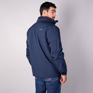 Foto 7 | Foto 7 | Chamarra Rompevientos Para Hombre Con Gorro Y Bolsillo Interno Greenlander Azul Marino