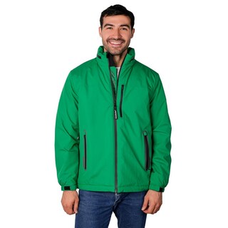 Foto 1 | Foto 1 | Chamarra Rompevientos Para Hombre Con Gorro Y Bolsillo Interno Greenlander Verde