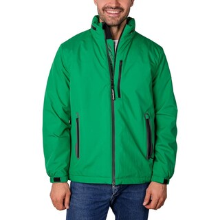 Foto 2 | Foto 2 | Chamarra Rompevientos Para Hombre Con Gorro Y Bolsillo Interno Greenlander Verde