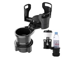 Portavasos Para Coche Ajustable Color Negro