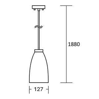 Foto 7 | Foto 7 | Estevez Lámpara Colgante Decorativa Sevilla 1 Luz E26 Led Ready Hierro Níquel