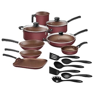 Foto 1 | Foto 1 | Batería De Cocina Tramontina 27899-325 17 Piezas Roja