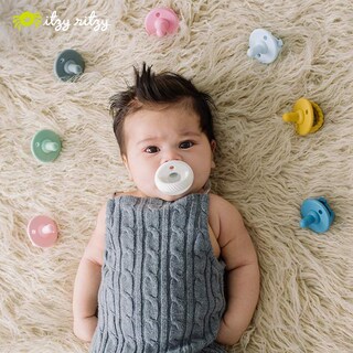 Foto 7 | Foto 7 | Chupetes Itzy Ritzy Sweetie Soother De Silicona Para Recién Nacidos Juego De 2 - Venta Internacional.