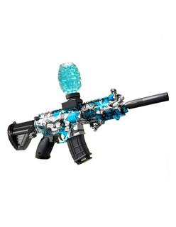 Foto 1 | Foto 1 | Pistola De Hidrogel Eléctrica M416 Azul Petukita Box