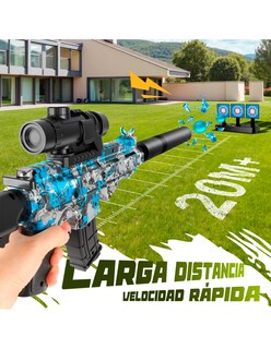 Foto 2 | Foto 2 | Pistola De Hidrogel Eléctrica M416 Azul Petukita Box