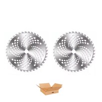 Disco Sierra Belug Corte Para Desbrozadora 40 Dientes Plata 2 Piezas