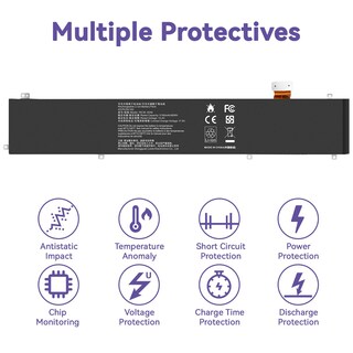 Foto 4 | Foto 4 | Batería De Ordenador Portátil Tree.nb Rc30-0248 15 4 V 80 Wh Para Razer Blade 15 - Venta Internacional.