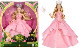 Mattel Universal Wicked Deluxe Glinda Fashion Doll Y Accesorios Incluyendo Corona Y Cetro Aspecto