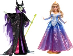 Mattel Disney Princess Collector Maleficent & Aurora Fashion Doll Set Inspirado En La Película