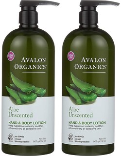 Foto 1 | Foto 1 | Loción Para Manos Y Cuerpo Avalon Organics Aloe Sin Perfume 960 Ml X2 - Venta Internacional.