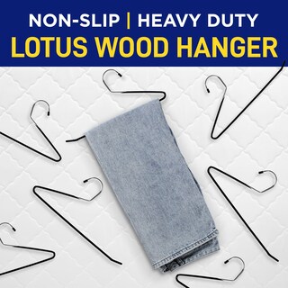 Foto 7 | Foto 7 | Set De Perchas Para Pantalones Lifemaster Metal 30 Piezas Antideslizantes Color Negro - Venta Internacional.