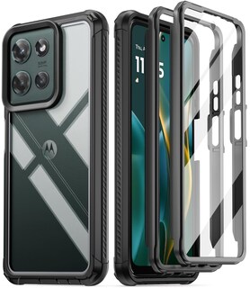Foto 1 | Foto 1 | Funda Poetic Guardian Para Motorola Moto G 5g 2025 Color Negro Y Transparente - Venta Internacional.