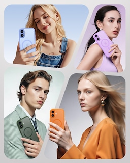 Foto 7 | Foto 7 | Funda De Teléfono Tocol Para Iphone 17 Con Protección De Cámara Color Azul Claro - Venta Internacional.