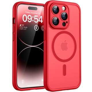 Foto 1 | Foto 1 | Funda De Teléfono Tocol Magnetic Para Iphone 14 Pro De 6.1 Pulgadas (roja) - Venta Internacional.