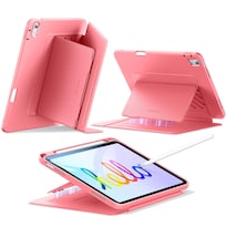 Funda Esr Para Ipad A16 De 11.ª Y 10.ª Generación Con Soporte Para Lápices Color Rosa - Venta Internacional.