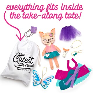 Foto 5 | Foto 5 | Kit De Manualidades Craft-tastic Make A Fox Friend Un Peluche Fácil De Coser - Venta Internacional.