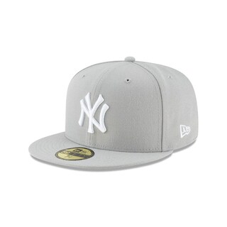 Foto 6 | Foto 6 | Gorra New Era Mlb Basic 5950 New York Yankee Grey Talla 7 3/4 - Venta Internacional.
