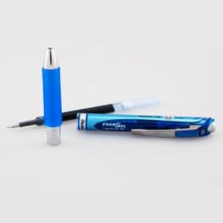 Foto 4 | Foto 4 | Bolígrafo Pentel Energel Con Punta De Aguja De 0 5 Mm Tinta Azul Paquete De 10 - Venta Internacional.