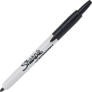 Foto 4 | Foto 4 | Juego De Rotuladores Sharpie Retráctiles Permanentes Con Punta Fina Color Negro 12 - Venta Internacional.