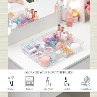 Foto 3 | Foto 3 | Set Organizador De Cajones Stori Simplesort 6 Piezas Plástico Transparente - Venta Internacional.