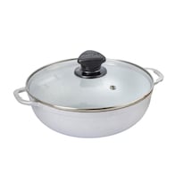 Caldero Imusa Basic 2 6 L Con Tapa De Cristal 22 Cm - Venta Internacional.