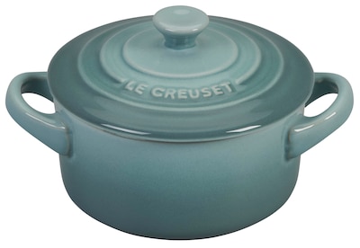 Foto 1 | Foto 1 | Miniredonda De Gres Cocotte Le Creuset Con Tapa 240 Ml Sal Marina - Venta Internacional.
