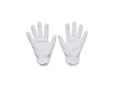 Foto 2 | Foto 2 | Guantes De Béisbol Under Armour Clean Up Para Hombre Blancos Talla M - Venta Internacional.