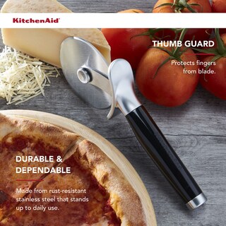 Foto 3 | Foto 3 | Rueda Para Pizza Kitchenaid Classic De 9 Pulgadas Con Protector De Dedos Color Negro - Venta Internacional.