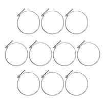 Abrazadera De Manguera Powertec De 4 Pulgadas Con Doble Cable Con Perno 10 Pk 70261 - Venta Internacional.