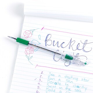 Foto 7 | Foto 7 | Bolígrafo Pentel R.s.v.p. 1 Mm Punta Mediana Tinta Verde - Venta Internacional.