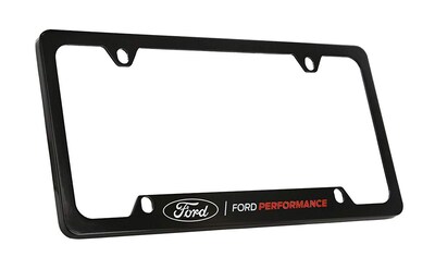 Foto 1 | Foto 1 | Marco De Matrícula Ford Performance Wordmark Black Metal - Venta Internacional.