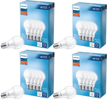 Foto 1 | Foto 1 | Bombilla Led Philips A19 Equivalente A 75 W Color Blanco Suave 2700 K - Venta Internacional.