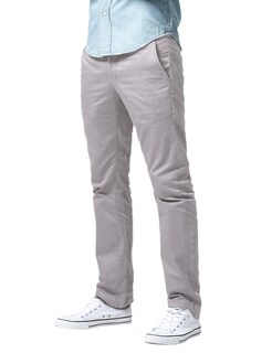 Foto 1 | Foto 1 | Pantalones A Juego Para Hombre Ajustados De Pierna Recta Casual Gris Plateado - Venta Internacional.