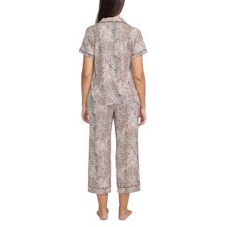 Foto 3 | Foto 3 | Conjunto De Pijama Bcbgmaxazria Para Mujer Manga Corta Leopardo Talla L - Venta Internacional.