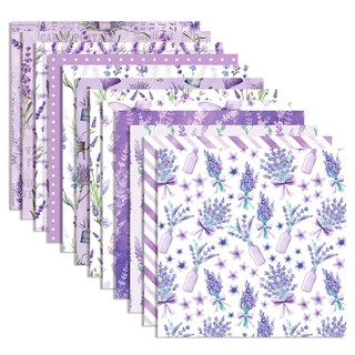 Foto 3 | Foto 3 | Papel Para Álbum De Recortes Ikammo Acuarela Floral Púrpura 30 X 30 Cm 24 Hojas - Venta Internacional.