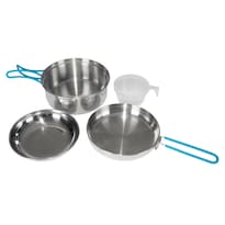 Set De Cocina Stansport Para Una Persona Acero Inoxidable Plateado 1 L - Venta Internacional.