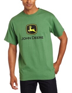 Foto 1 | Foto 1 | Camiseta John Deere Logo Para Hombre Verde 100% Algodón Talla L - Venta Internacional.
