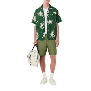 Foto 2 | Foto 2 | Camiseta Lacoste Classic Fit Semi Fancy Para Hombre Blanca - Venta Internacional.