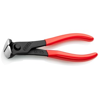 Foto 1 | Foto 1 | Pinzas De Corte Extremo Knipex Rojas Y Plateadas De 16 Cm - Venta Internacional.