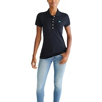 Camisa Aeropostale Aero Solid A87 Polo Negro Oscuro L - Venta Internacional.