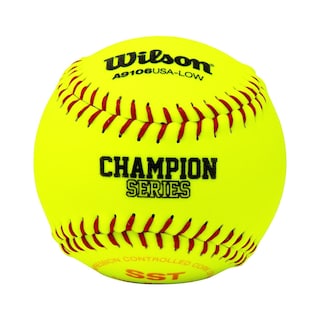 Foto 1 | Foto 1 | Softbol Wilson A9106 12 Asa Championship Series Sst Sintético - Venta Internacional.